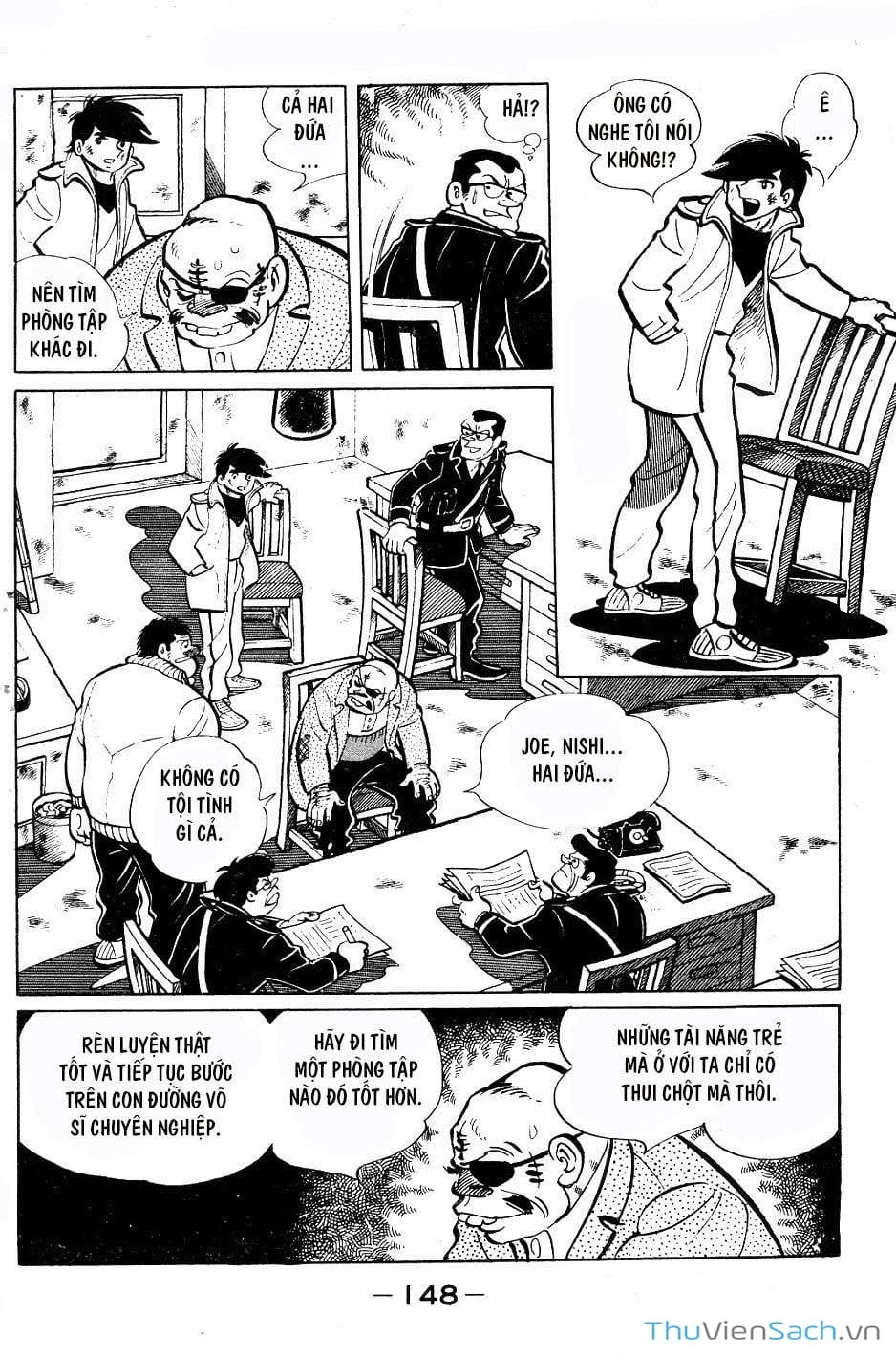 Truyện Tranh Thiết Quyền Lãng Tử - Ashita No Joe trang 5