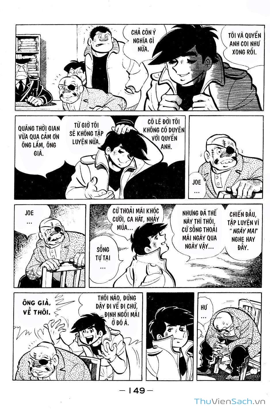 Truyện Tranh Thiết Quyền Lãng Tử - Ashita No Joe trang 5