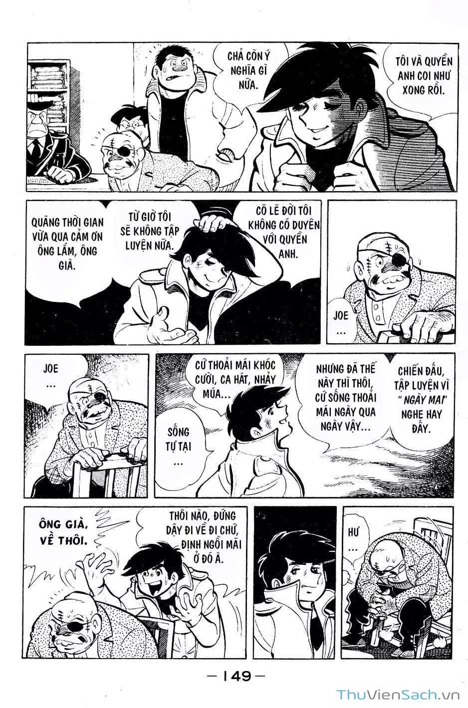 Truyện Tranh Thiết Quyền Lãng Tử - Ashita No Joe trang 5