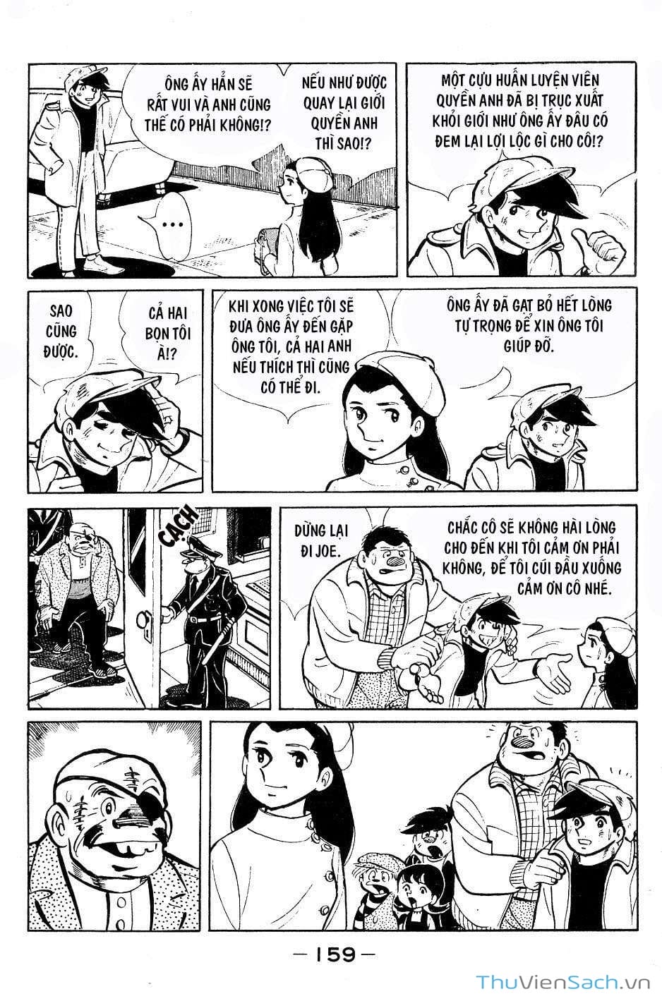 Truyện Tranh Thiết Quyền Lãng Tử - Ashita No Joe trang 5