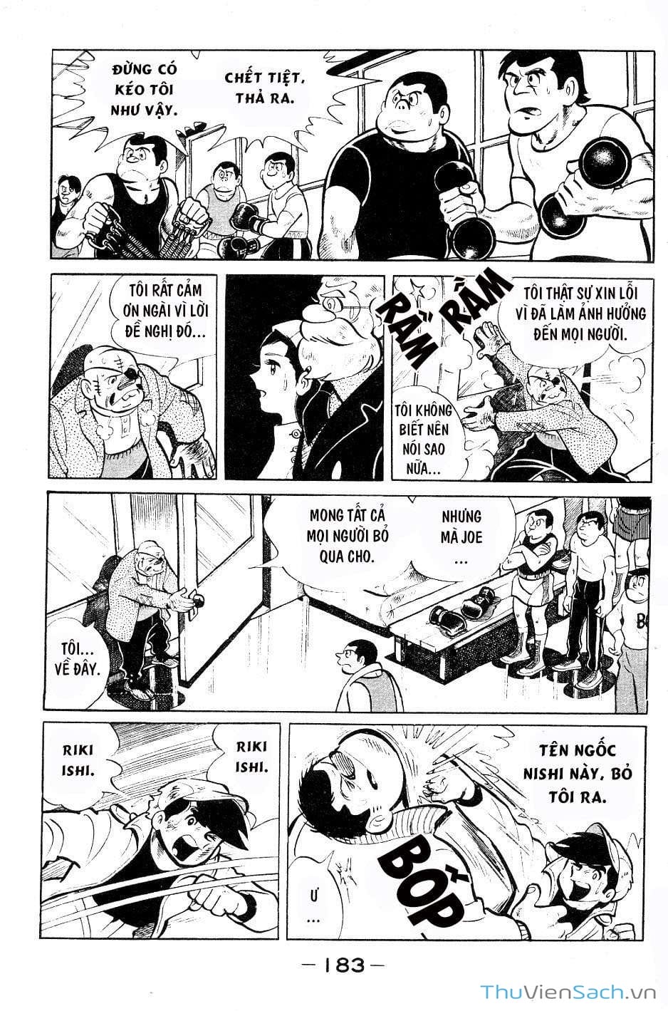 Truyện Tranh Thiết Quyền Lãng Tử - Ashita No Joe trang 5