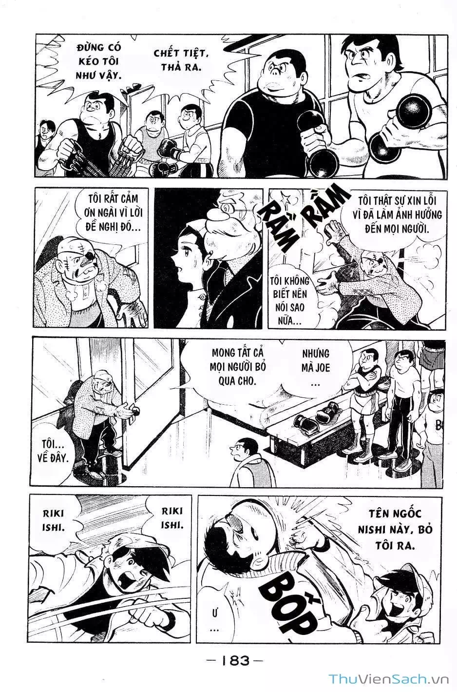 Truyện Tranh Thiết Quyền Lãng Tử - Ashita No Joe trang 5