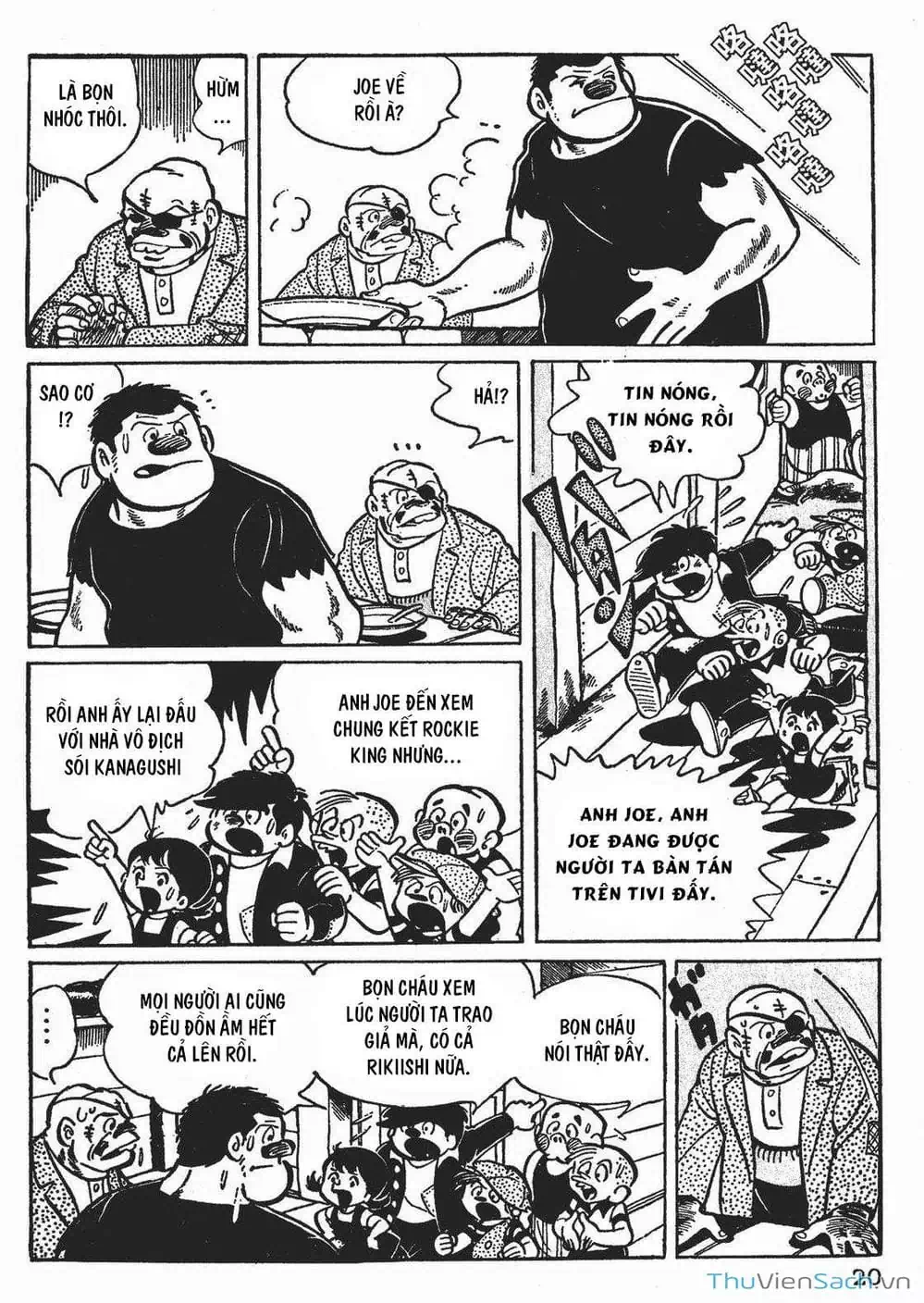 Truyện Tranh Thiết Quyền Lãng Tử - Ashita No Joe trang 5