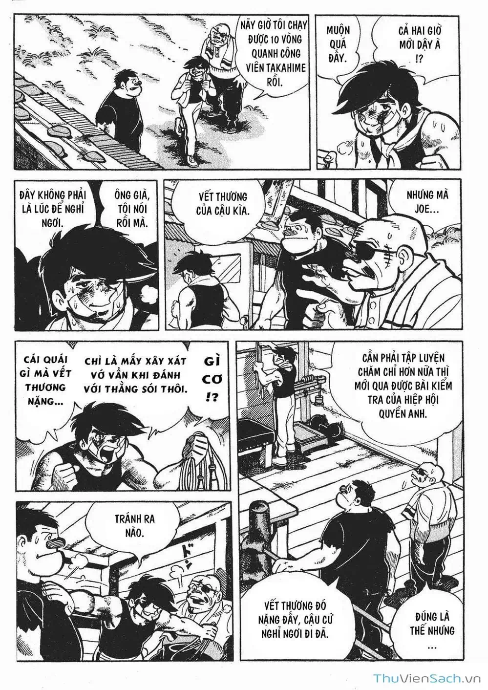 Truyện Tranh Thiết Quyền Lãng Tử - Ashita No Joe trang 5