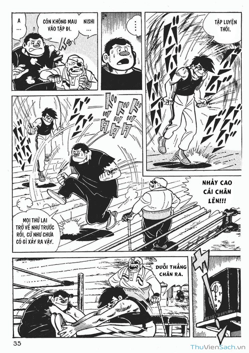 Truyện Tranh Thiết Quyền Lãng Tử - Ashita No Joe trang 5