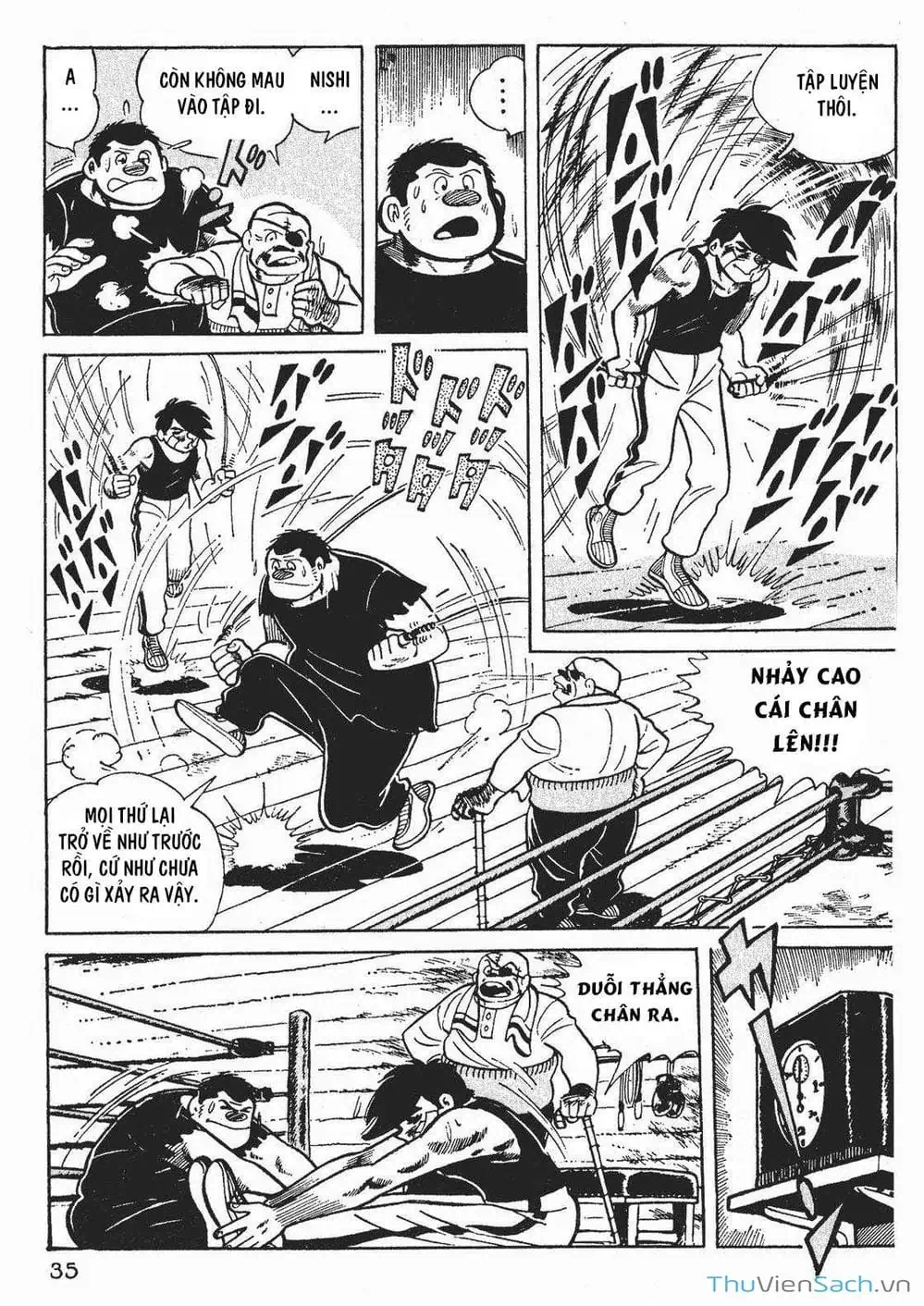 Truyện Tranh Thiết Quyền Lãng Tử - Ashita No Joe trang 5