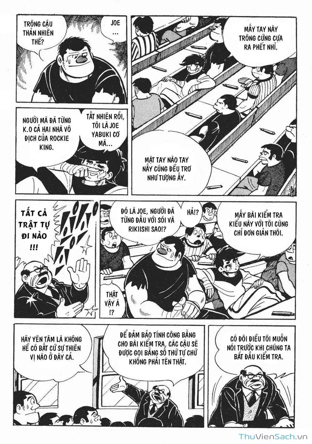 Truyện Tranh Thiết Quyền Lãng Tử - Ashita No Joe trang 5