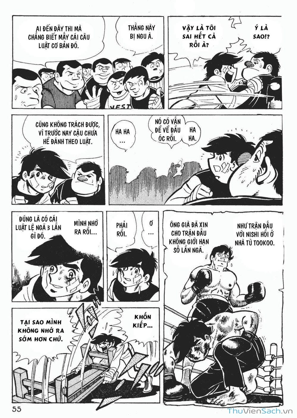 Truyện Tranh Thiết Quyền Lãng Tử - Ashita No Joe trang 5