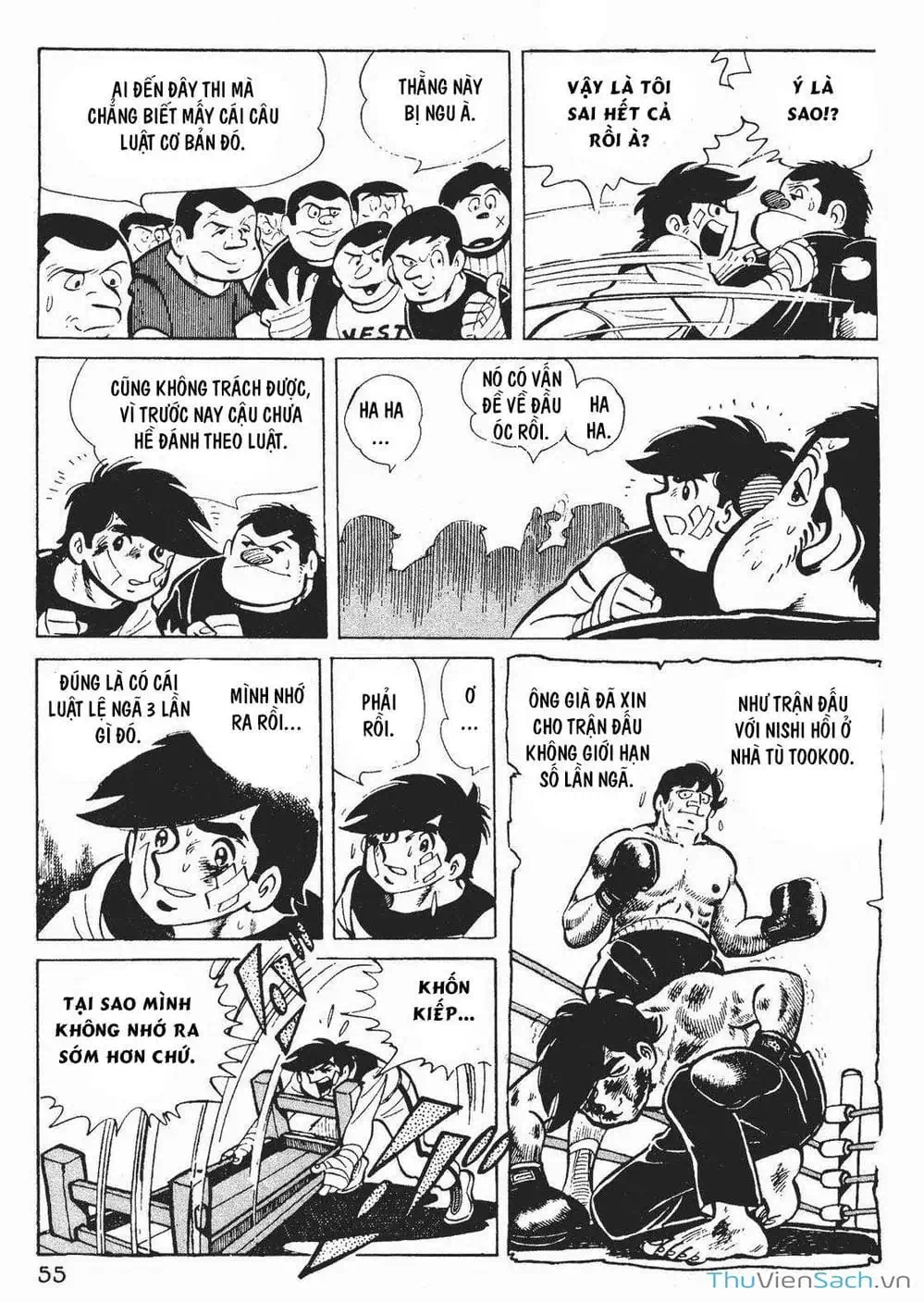 Truyện Tranh Thiết Quyền Lãng Tử - Ashita No Joe trang 5