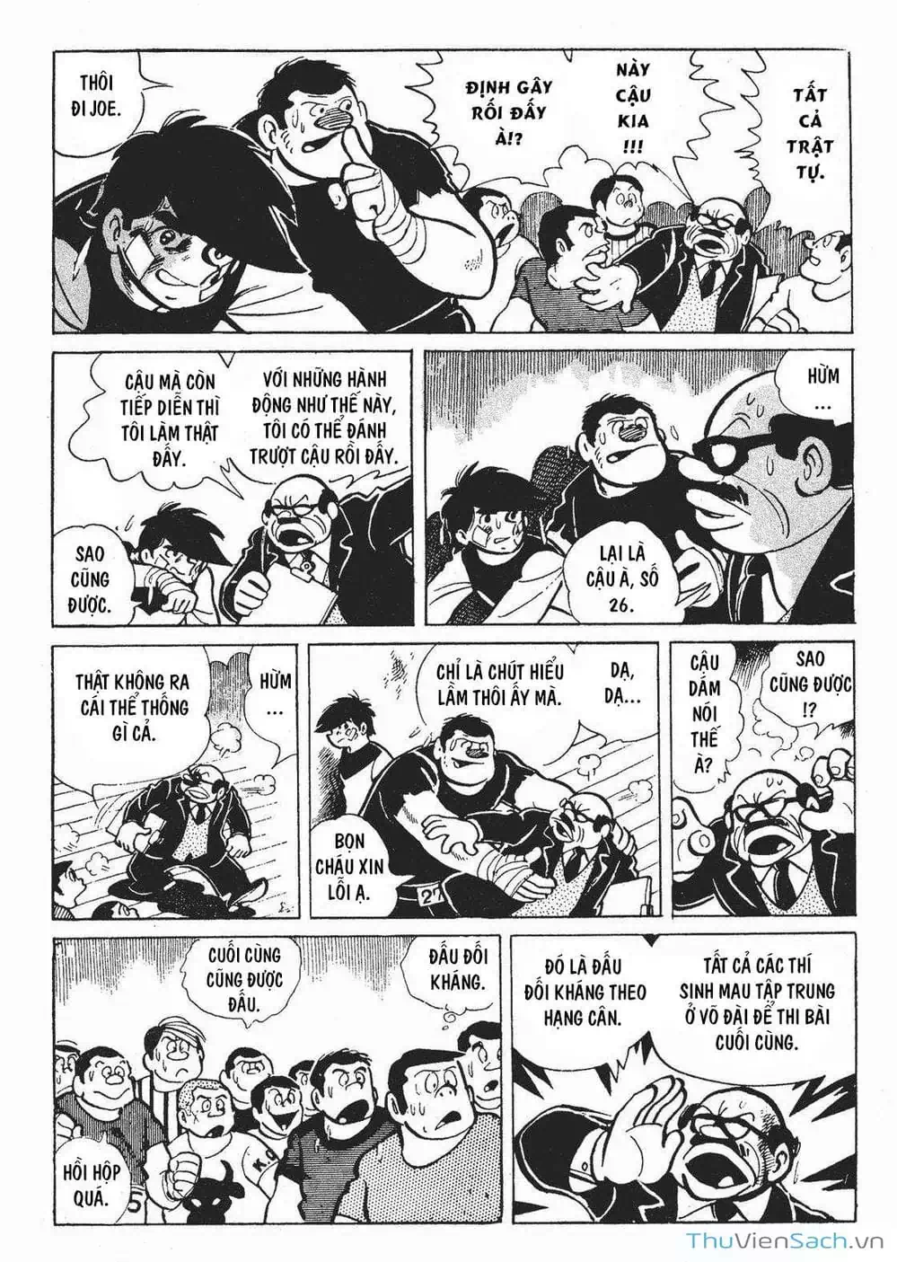 Truyện Tranh Thiết Quyền Lãng Tử - Ashita No Joe trang 5