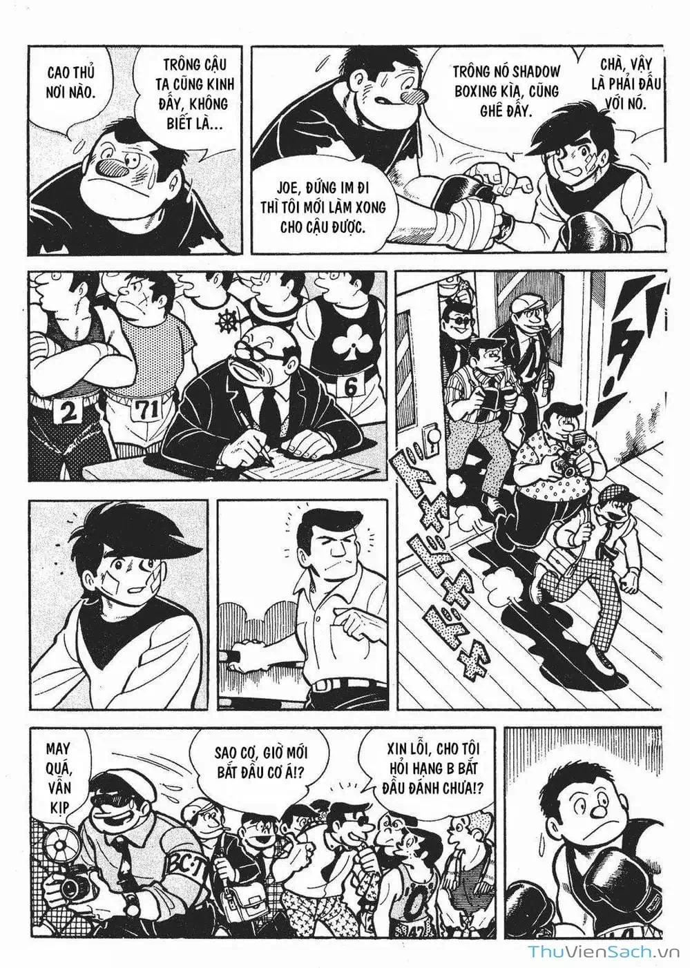 Truyện Tranh Thiết Quyền Lãng Tử - Ashita No Joe trang 5