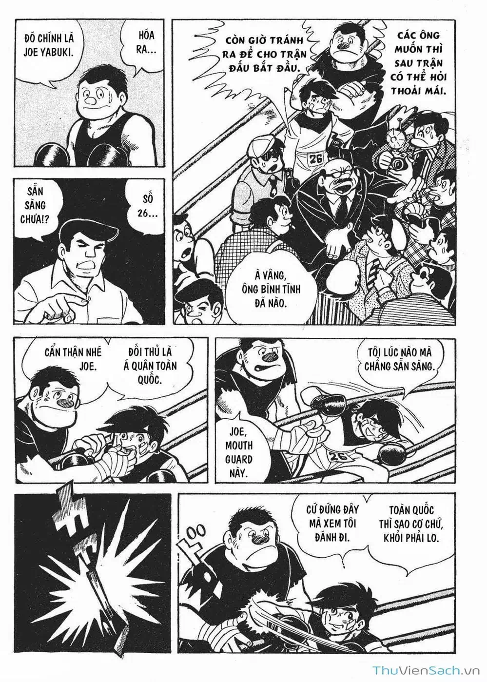 Truyện Tranh Thiết Quyền Lãng Tử - Ashita No Joe trang 5