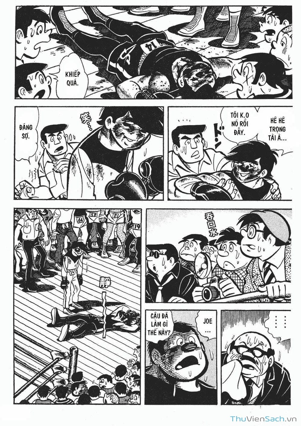 Truyện Tranh Thiết Quyền Lãng Tử - Ashita No Joe trang 5