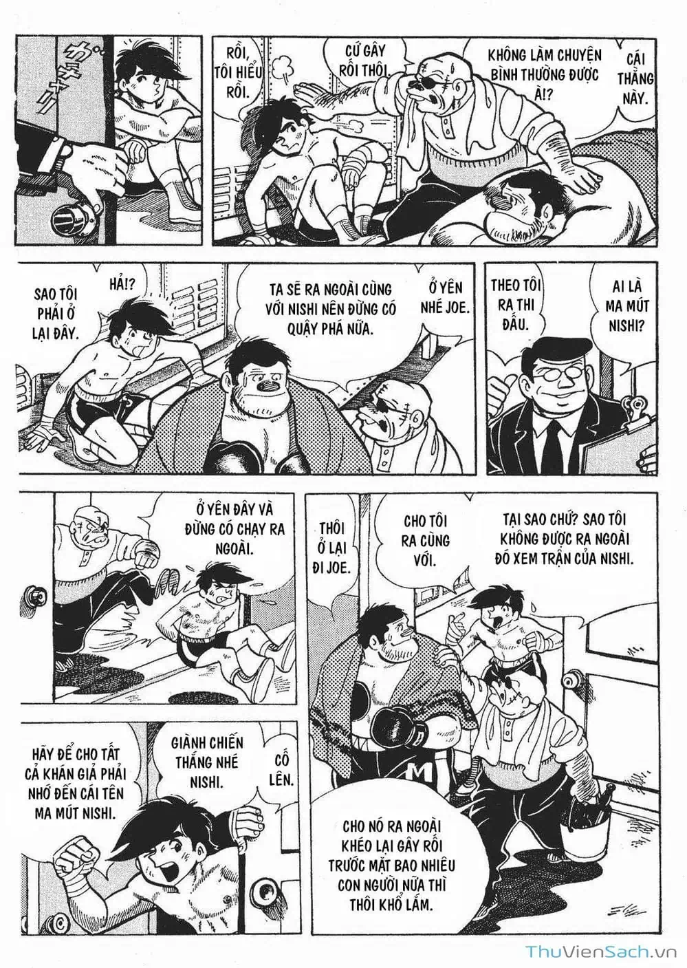 Truyện Tranh Thiết Quyền Lãng Tử - Ashita No Joe trang 5