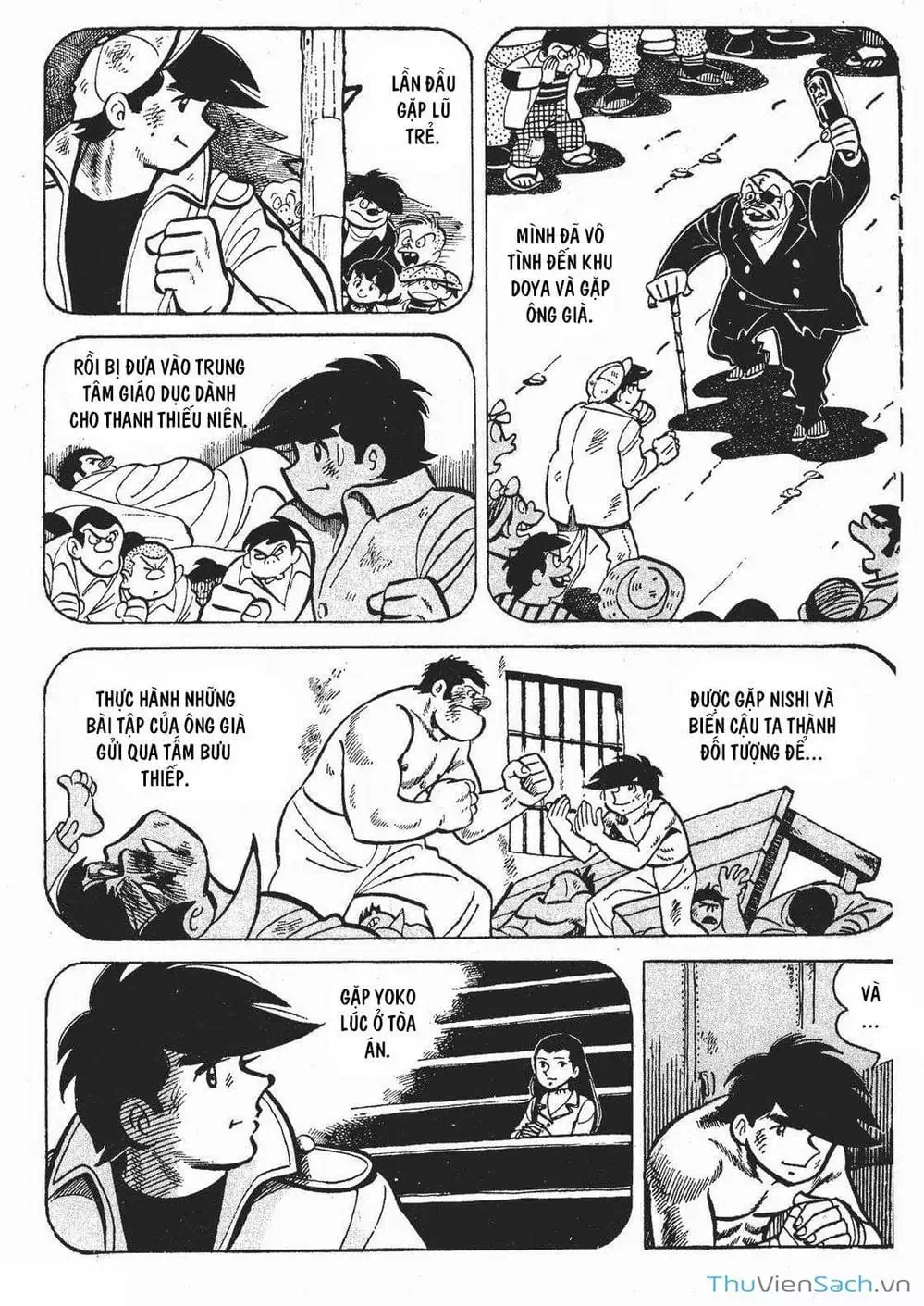 Truyện Tranh Thiết Quyền Lãng Tử - Ashita No Joe trang 5