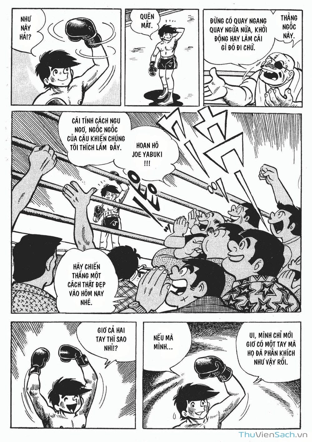 Truyện Tranh Thiết Quyền Lãng Tử - Ashita No Joe trang 5