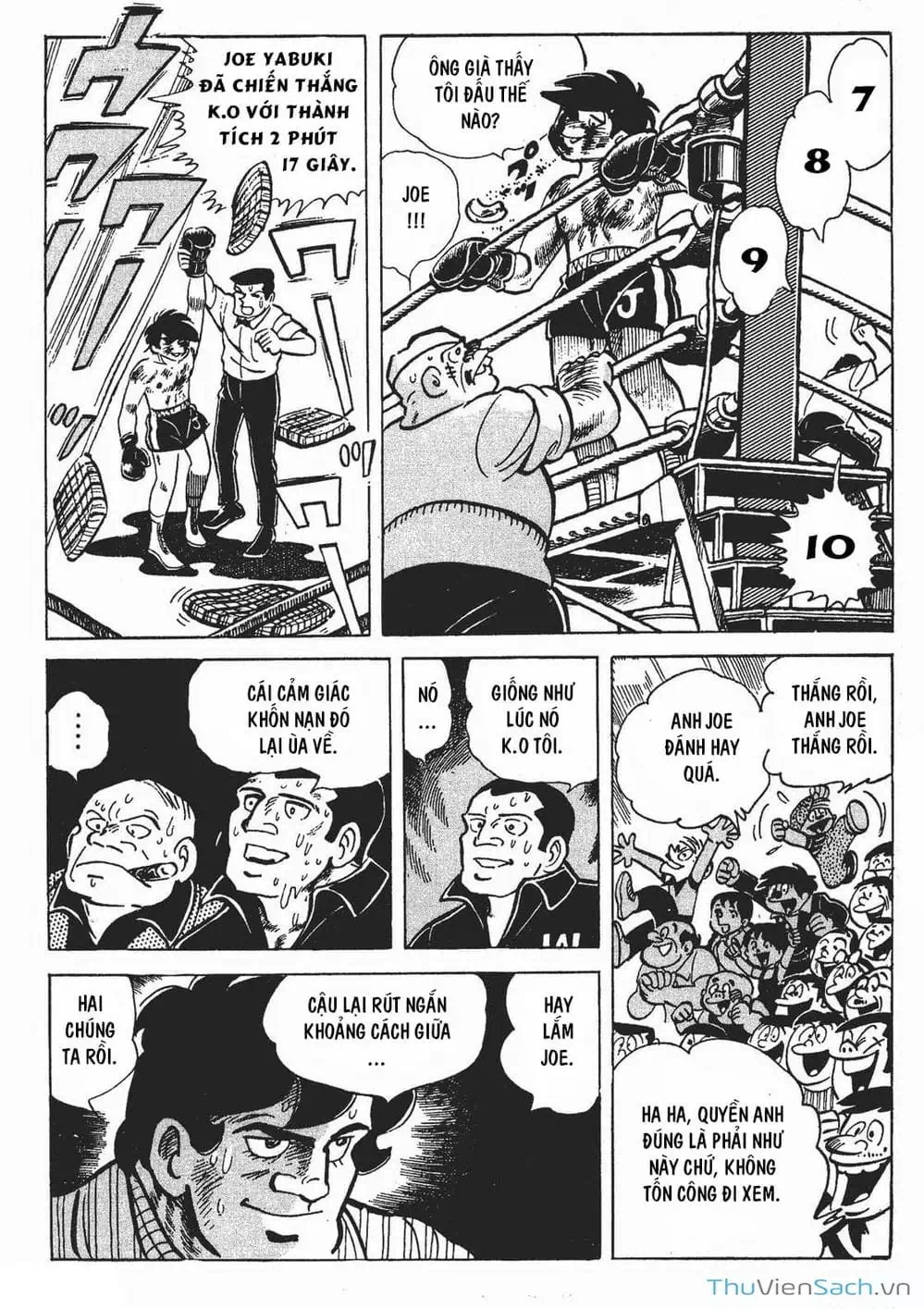 Truyện Tranh Thiết Quyền Lãng Tử - Ashita No Joe trang 5