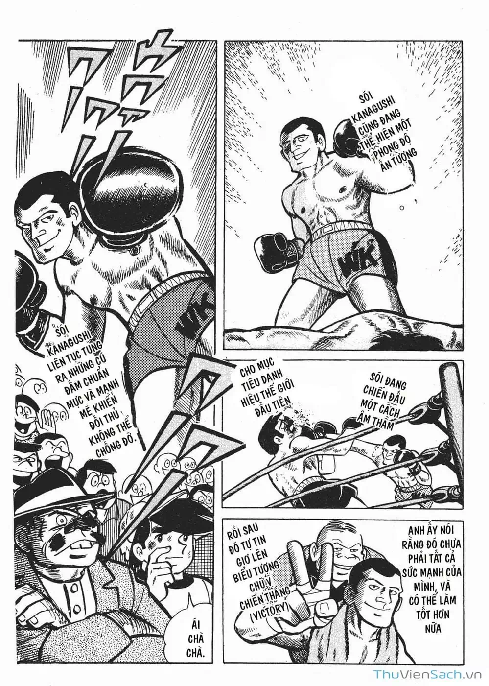 Truyện Tranh Thiết Quyền Lãng Tử - Ashita No Joe trang 5