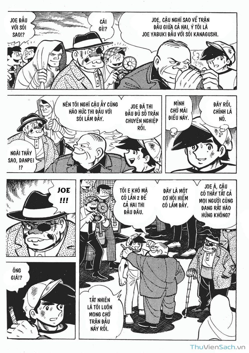 Truyện Tranh Thiết Quyền Lãng Tử - Ashita No Joe trang 5