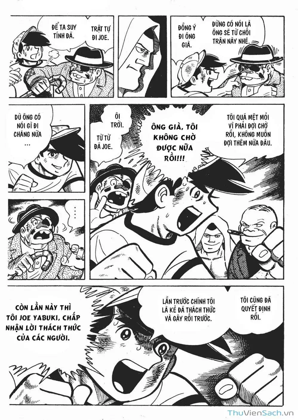 Truyện Tranh Thiết Quyền Lãng Tử - Ashita No Joe trang 5