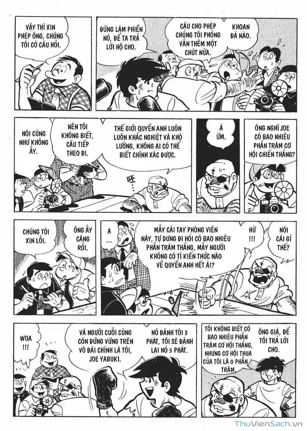 Truyện Tranh Thiết Quyền Lãng Tử - Ashita No Joe trang 5