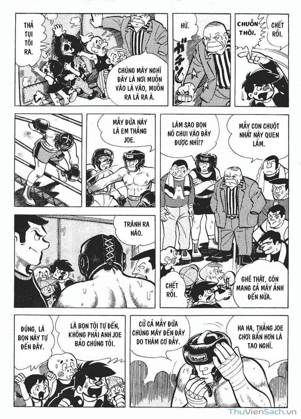 Truyện Tranh Thiết Quyền Lãng Tử - Ashita No Joe trang 5