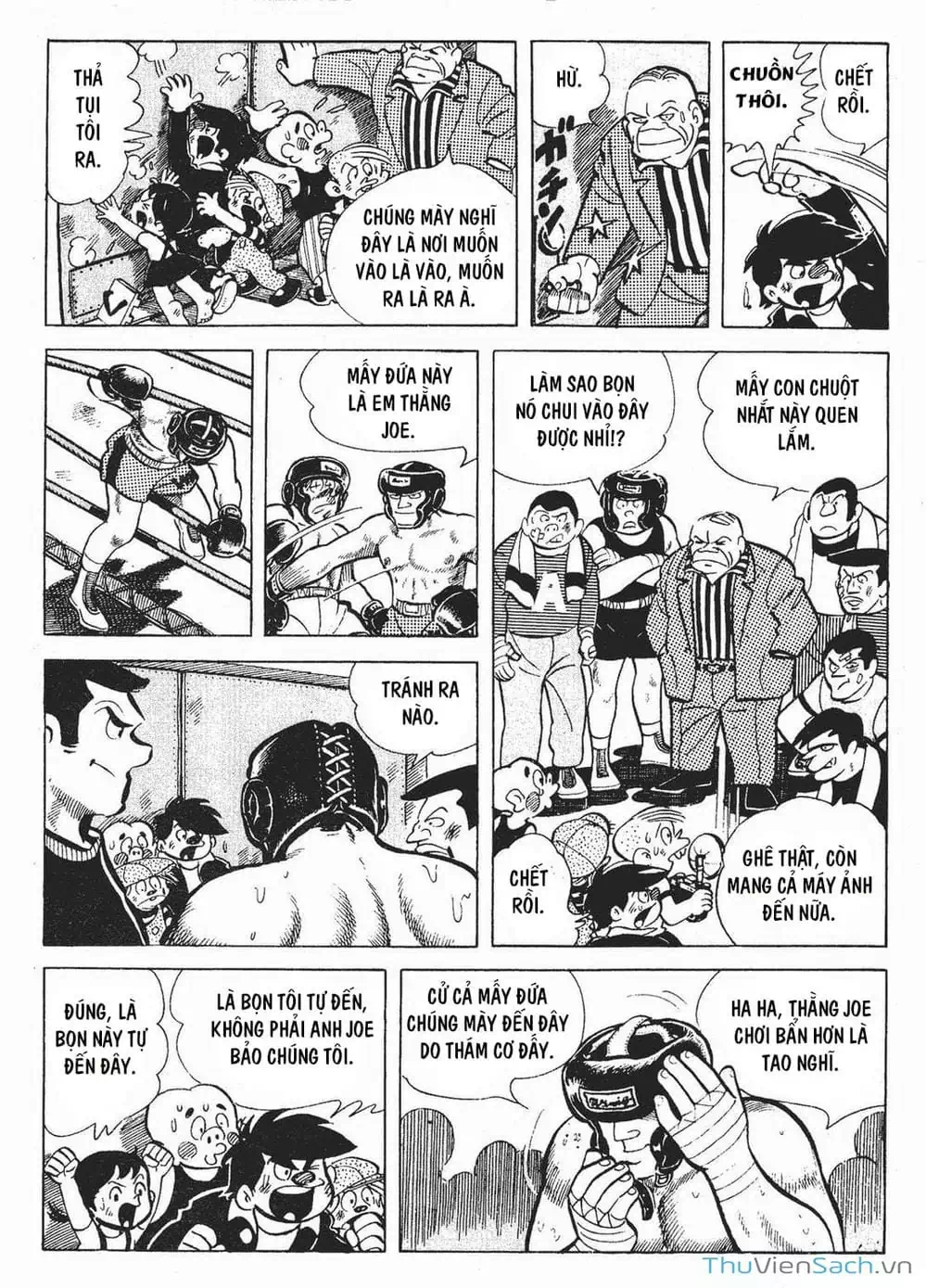 Truyện Tranh Thiết Quyền Lãng Tử - Ashita No Joe trang 5