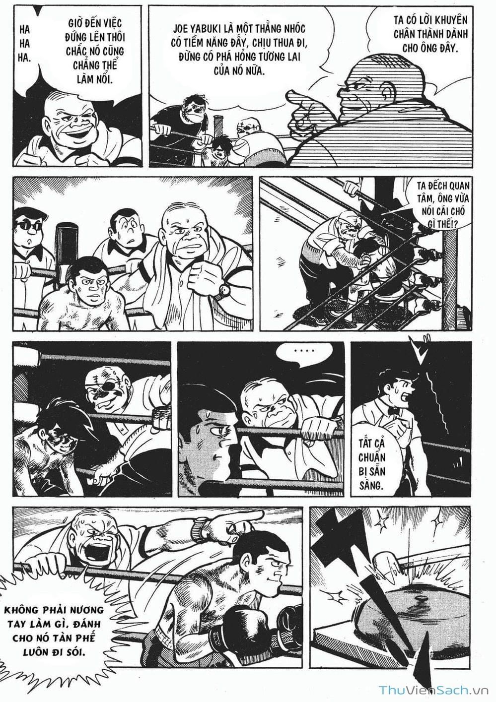 Truyện Tranh Thiết Quyền Lãng Tử - Ashita No Joe trang 5