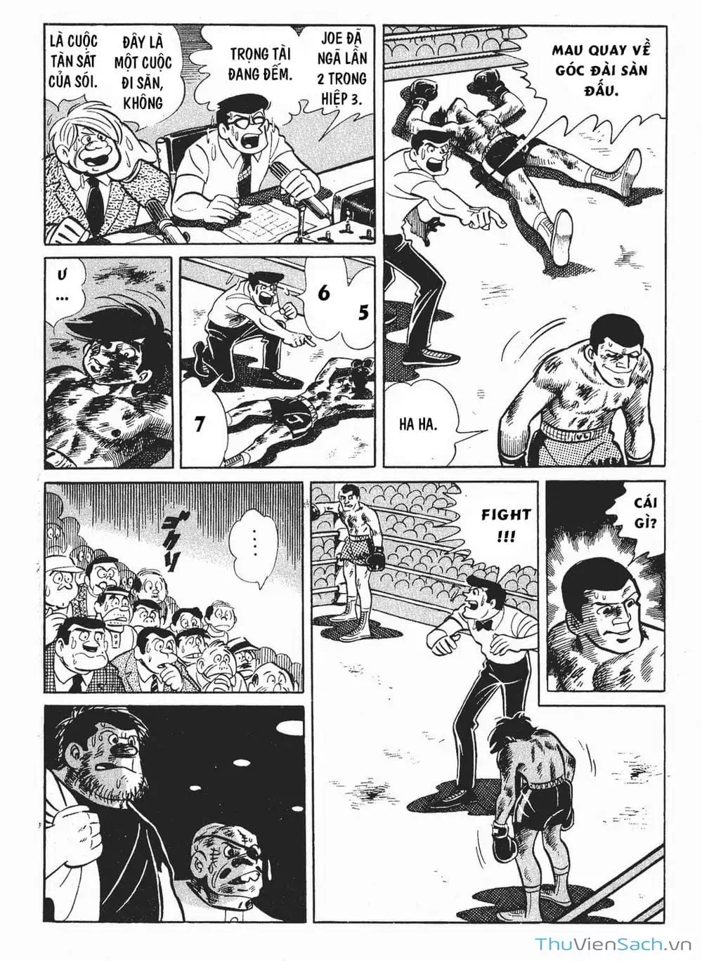 Truyện Tranh Thiết Quyền Lãng Tử - Ashita No Joe trang 5