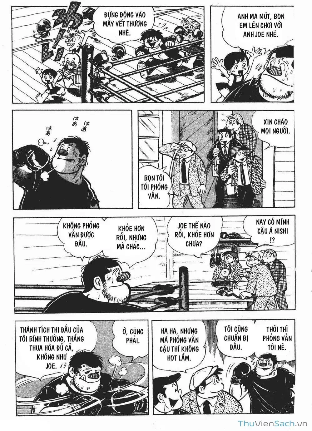 Truyện Tranh Thiết Quyền Lãng Tử - Ashita No Joe trang 5