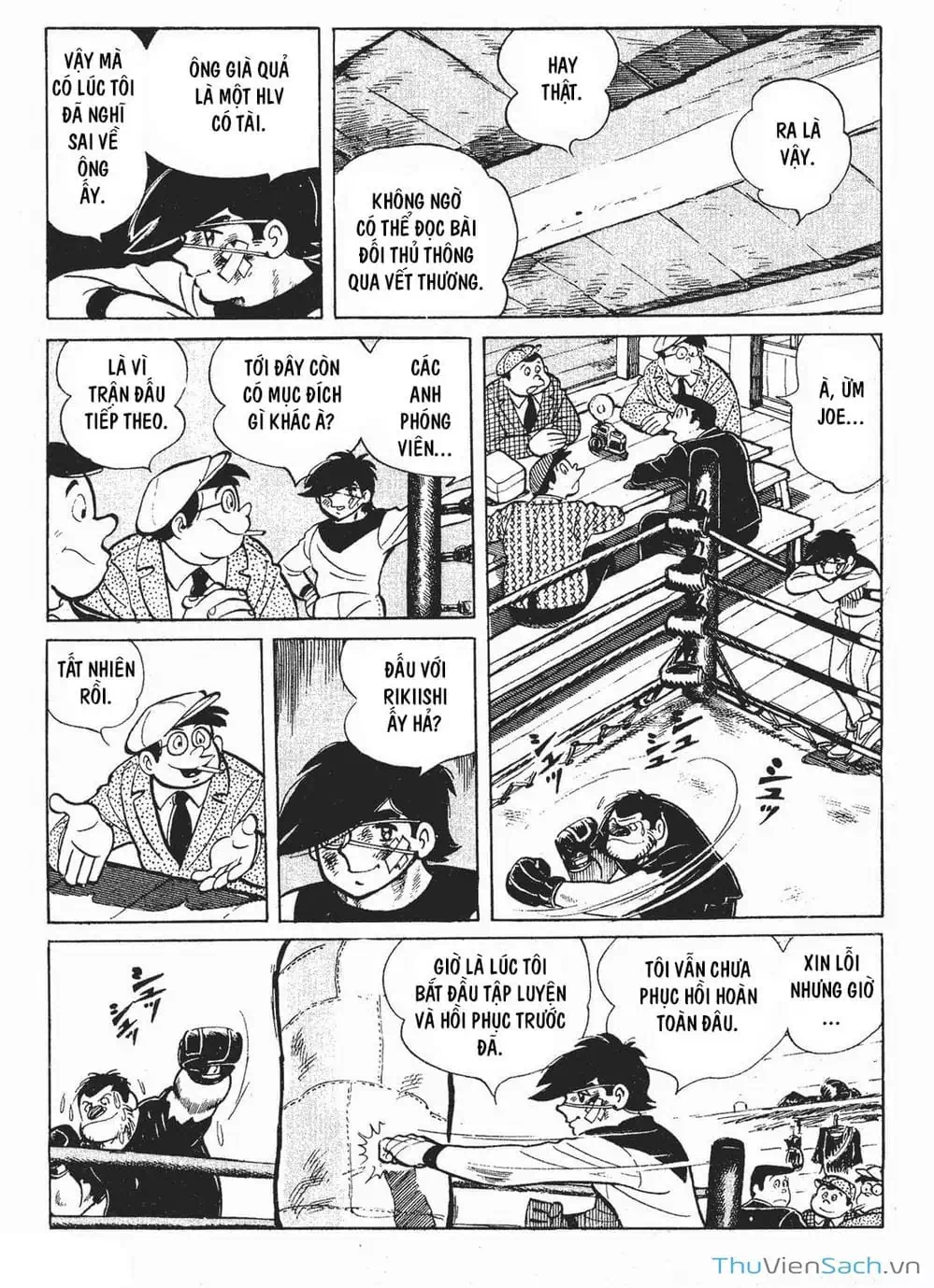 Truyện Tranh Thiết Quyền Lãng Tử - Ashita No Joe trang 5