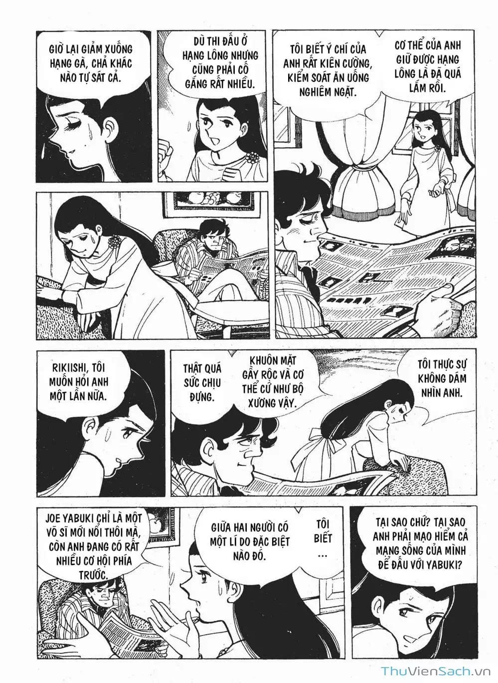 Truyện Tranh Thiết Quyền Lãng Tử - Ashita No Joe trang 5