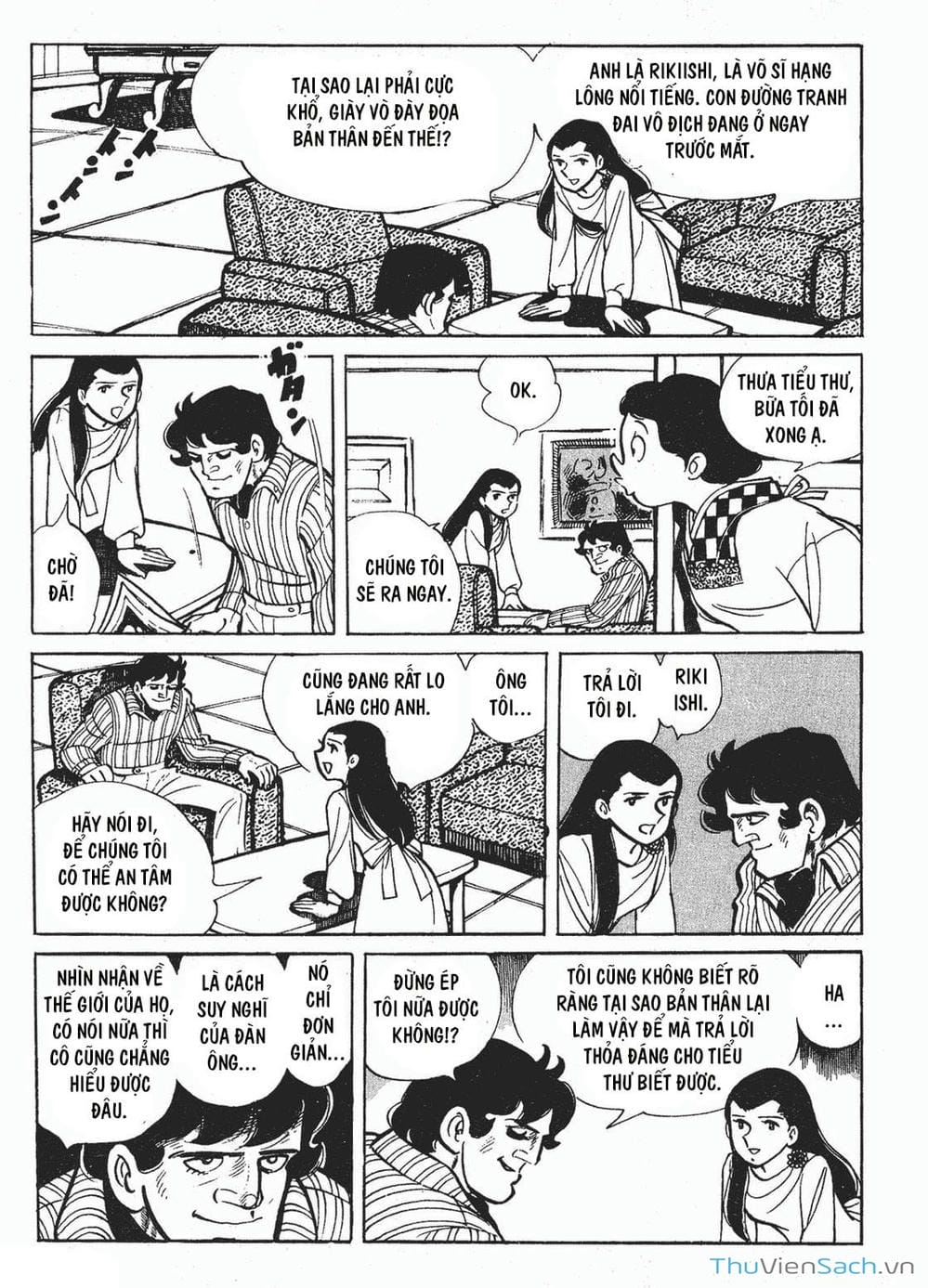 Truyện Tranh Thiết Quyền Lãng Tử - Ashita No Joe trang 5