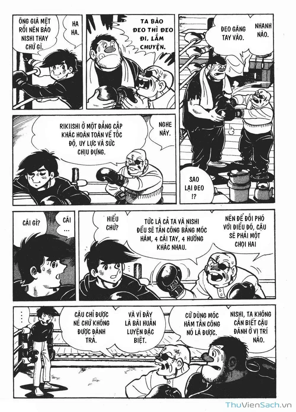 Truyện Tranh Thiết Quyền Lãng Tử - Ashita No Joe trang 5