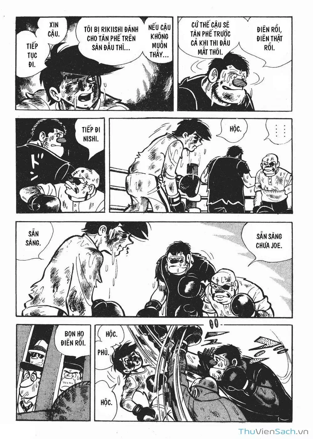 Truyện Tranh Thiết Quyền Lãng Tử - Ashita No Joe trang 5
