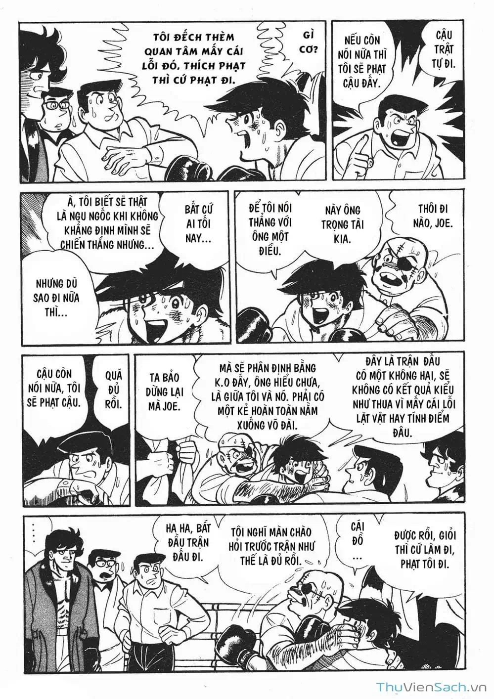 Truyện Tranh Thiết Quyền Lãng Tử - Ashita No Joe trang 5