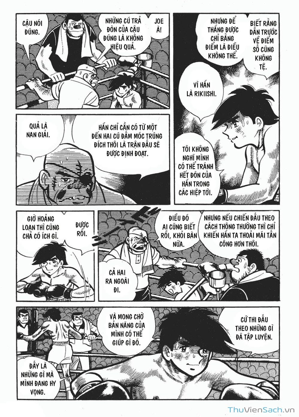 Truyện Tranh Thiết Quyền Lãng Tử - Ashita No Joe trang 5