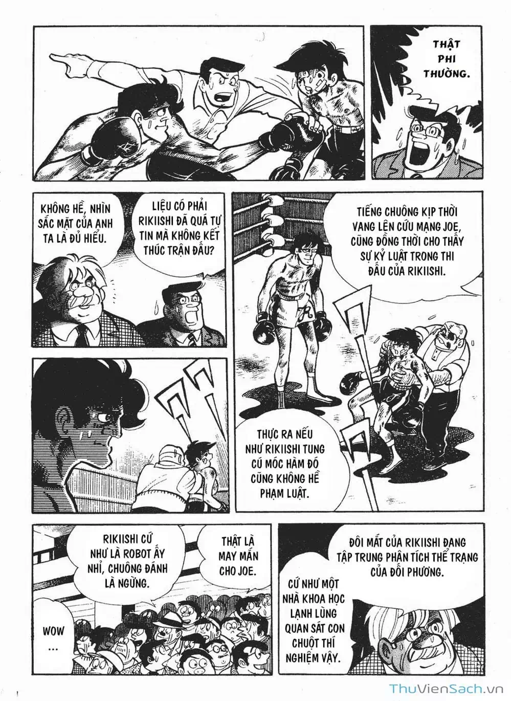 Truyện Tranh Thiết Quyền Lãng Tử - Ashita No Joe trang 5