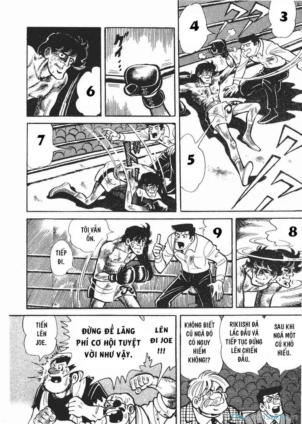 Truyện Tranh Thiết Quyền Lãng Tử - Ashita No Joe trang 5