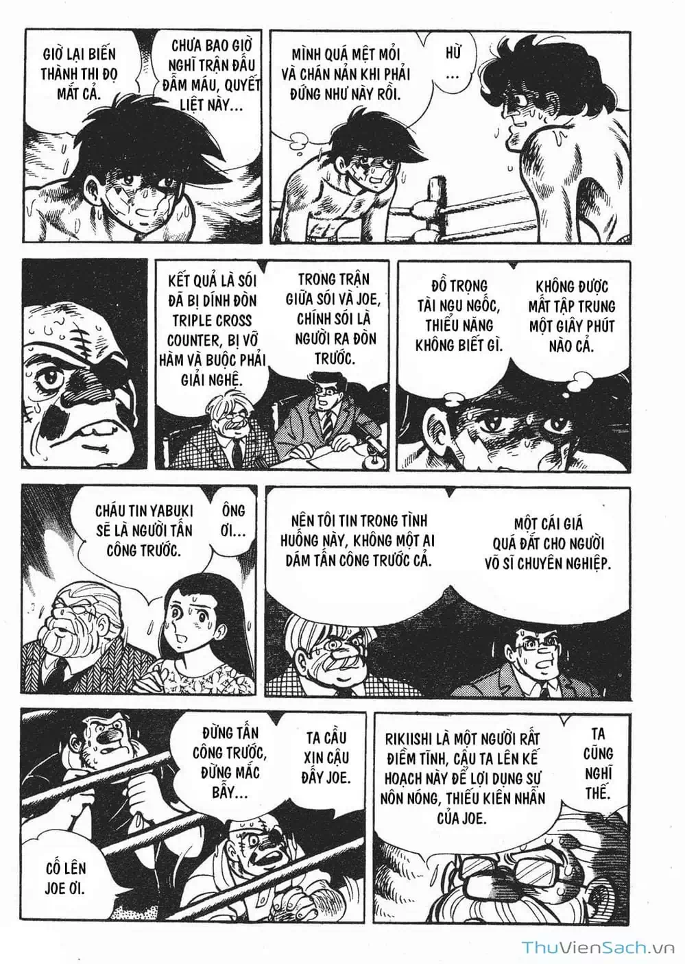 Truyện Tranh Thiết Quyền Lãng Tử - Ashita No Joe trang 5