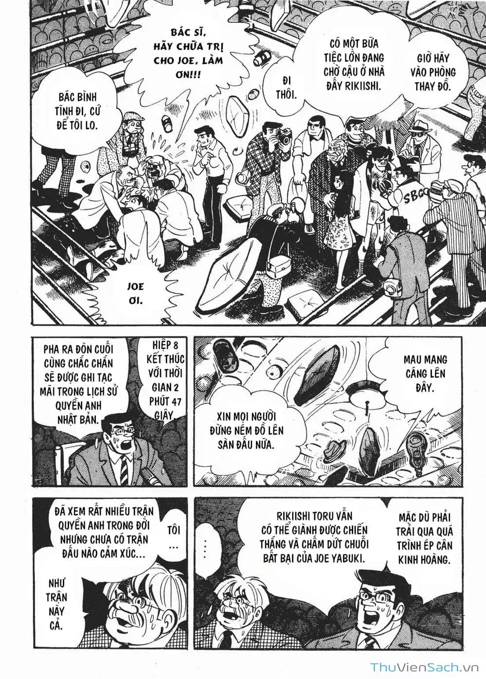 Truyện Tranh Thiết Quyền Lãng Tử - Ashita No Joe trang 5