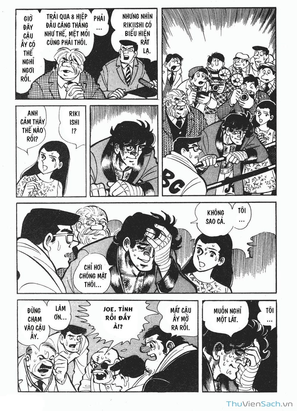 Truyện Tranh Thiết Quyền Lãng Tử - Ashita No Joe trang 5