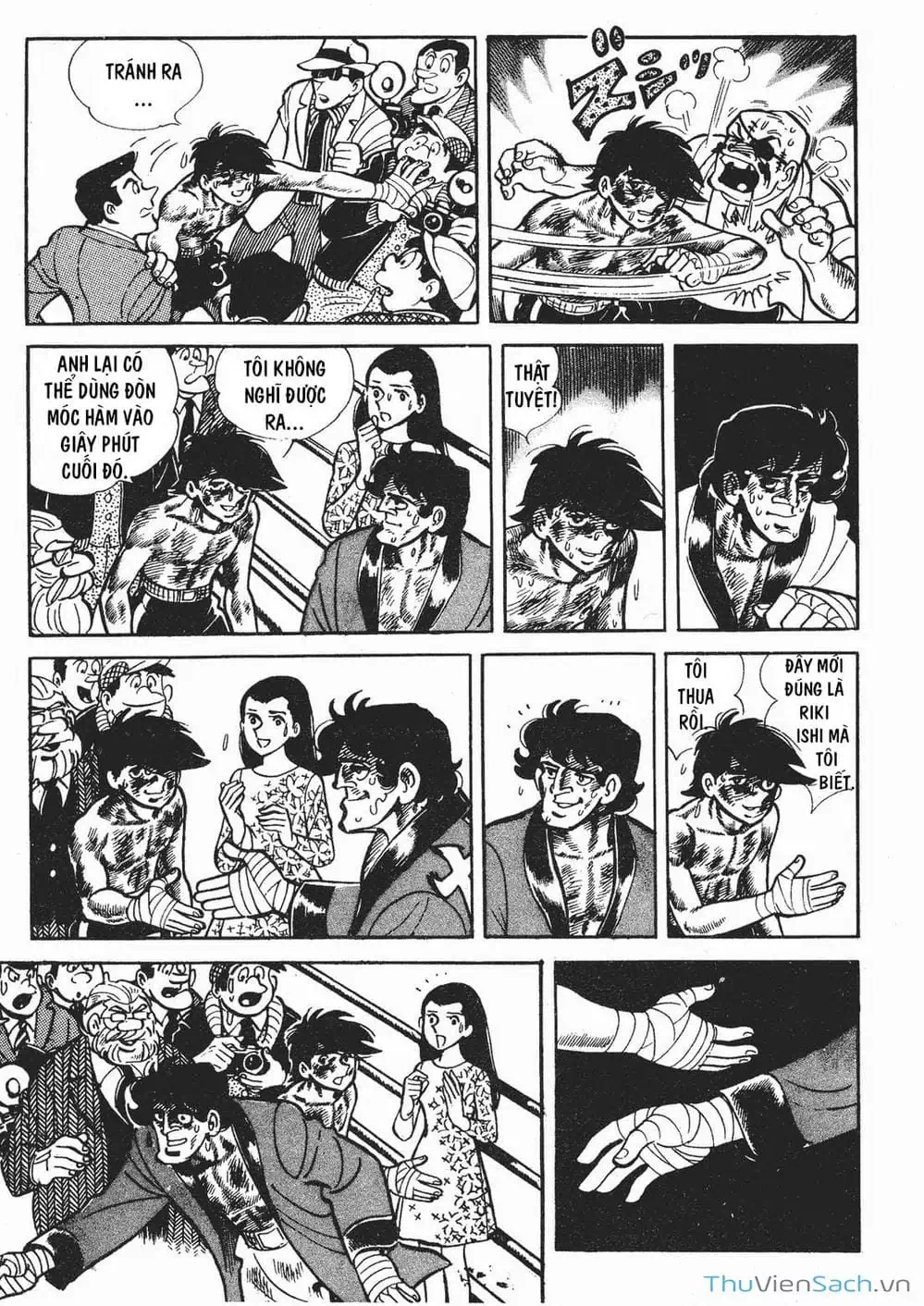 Truyện Tranh Thiết Quyền Lãng Tử - Ashita No Joe trang 5