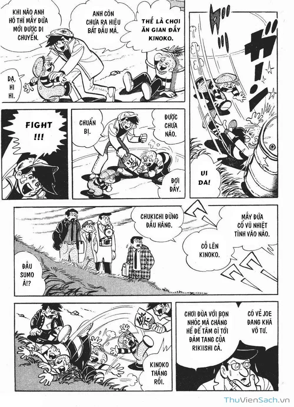 Truyện Tranh Thiết Quyền Lãng Tử - Ashita No Joe trang 5