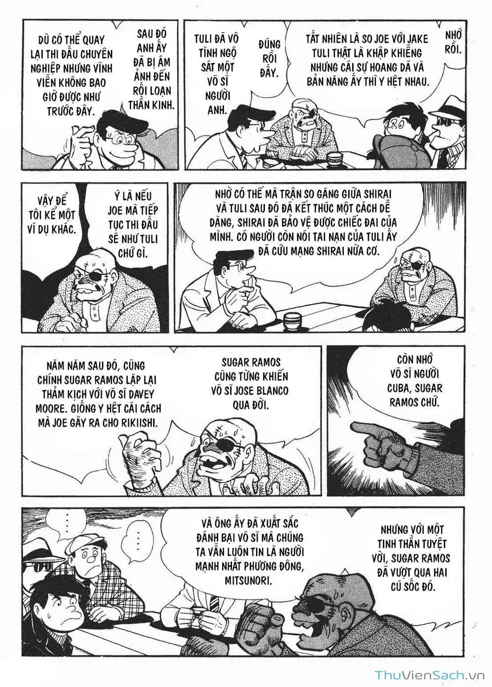 Truyện Tranh Thiết Quyền Lãng Tử - Ashita No Joe trang 5