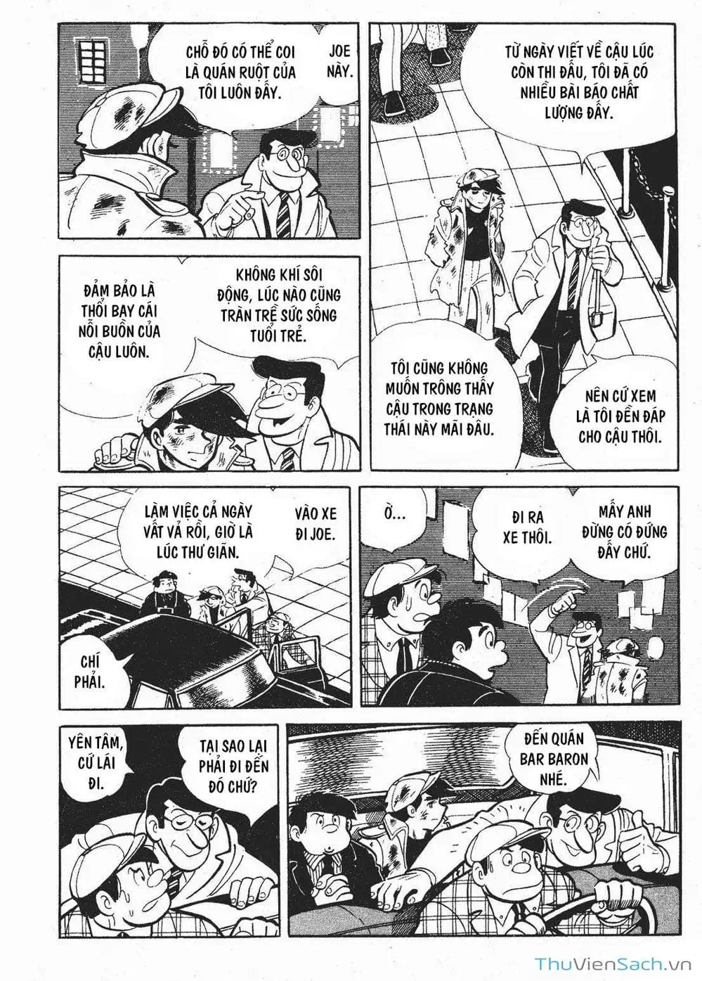 Truyện Tranh Thiết Quyền Lãng Tử - Ashita No Joe trang 5