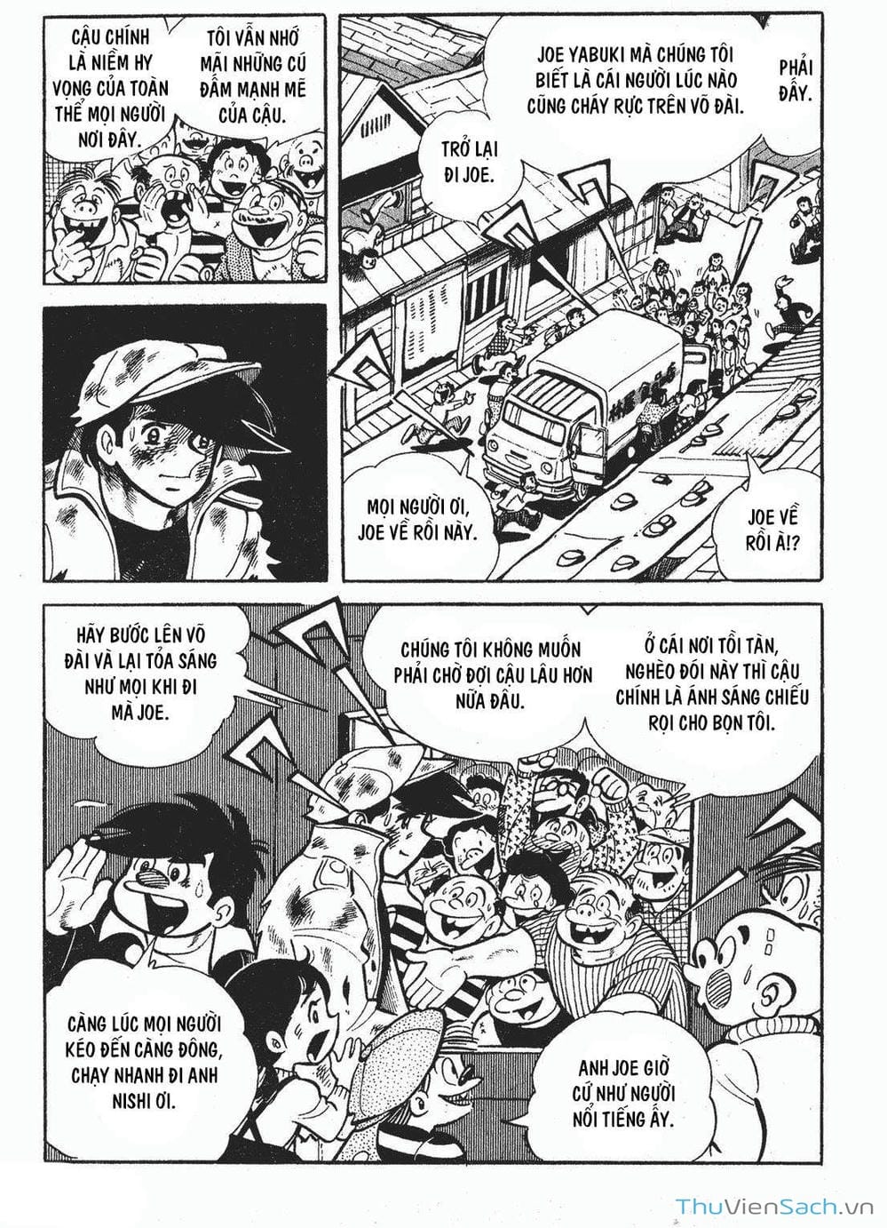 Truyện Tranh Thiết Quyền Lãng Tử - Ashita No Joe trang 5