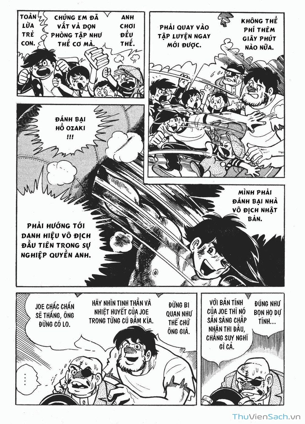 Truyện Tranh Thiết Quyền Lãng Tử - Ashita No Joe trang 5