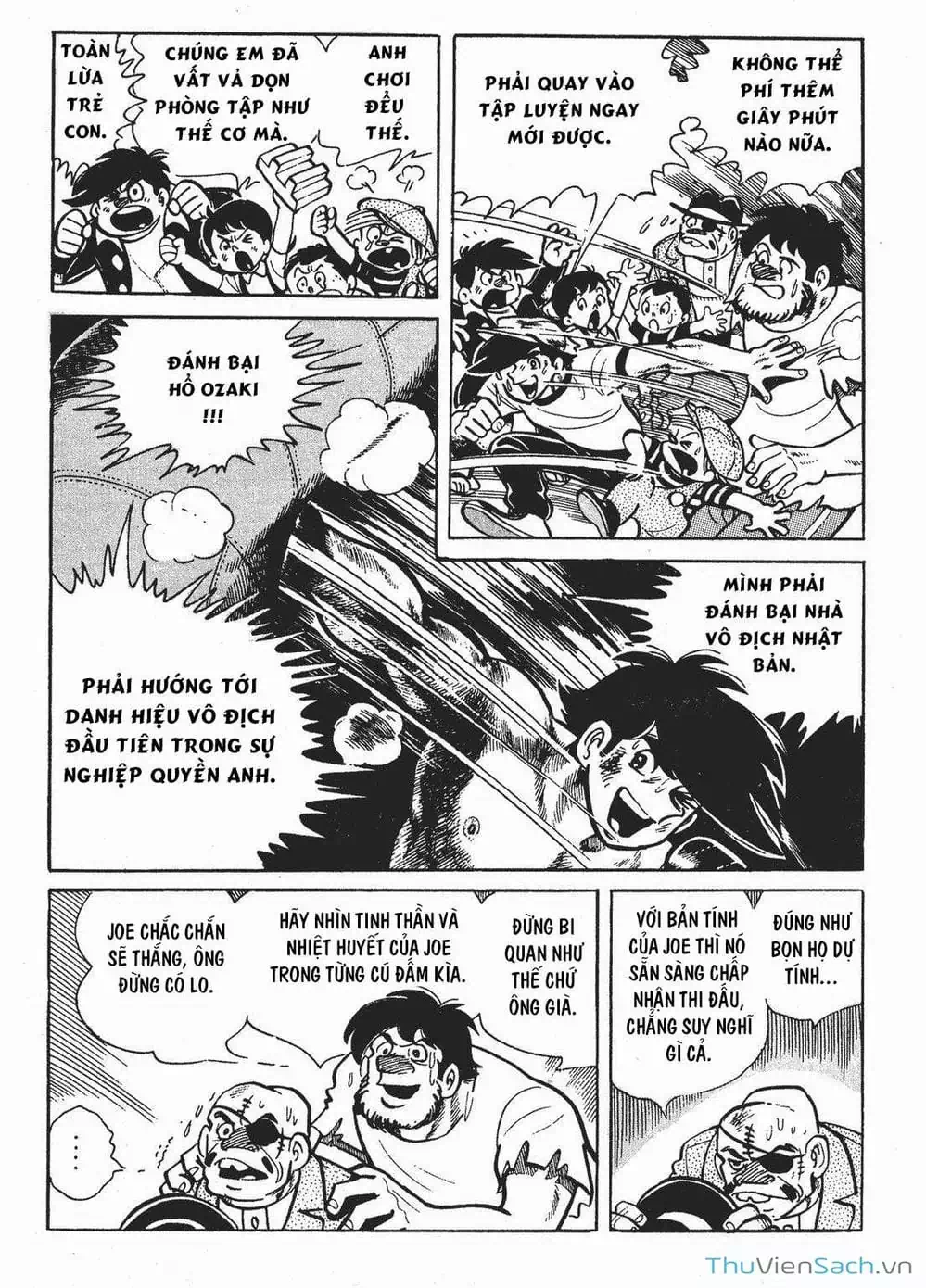 Truyện Tranh Thiết Quyền Lãng Tử - Ashita No Joe trang 5