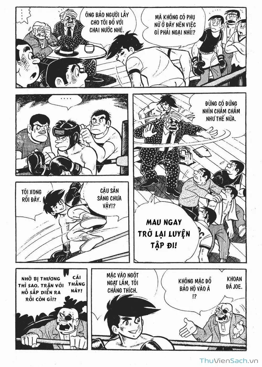 Truyện Tranh Thiết Quyền Lãng Tử - Ashita No Joe trang 5